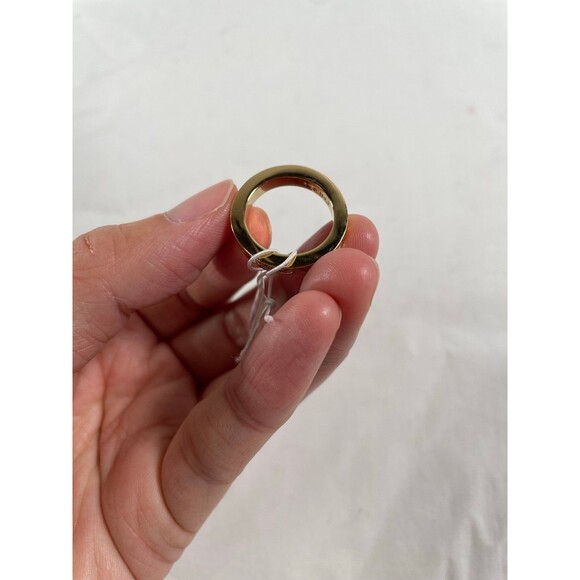 NWT Coach Women Signature Gold Tone Ring Size 6 - Picture 4 of 4